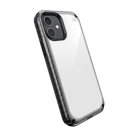 Speck Presidio2 Armor Cloud - iPhone 12 / iPhone 12 Pro Tasche mit MICROBAN-Beschichtung (Klar/Schwarz)