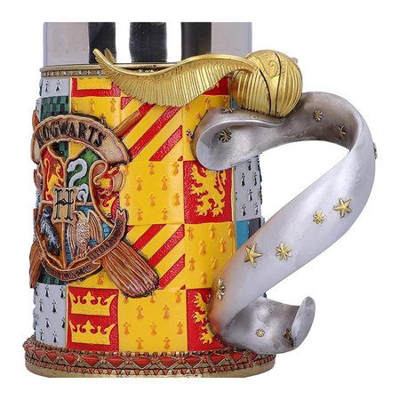 Harry Potter - Zlatý donašeč 600ml hrnek / tankard z nerezové oceli v dárkové krabičce