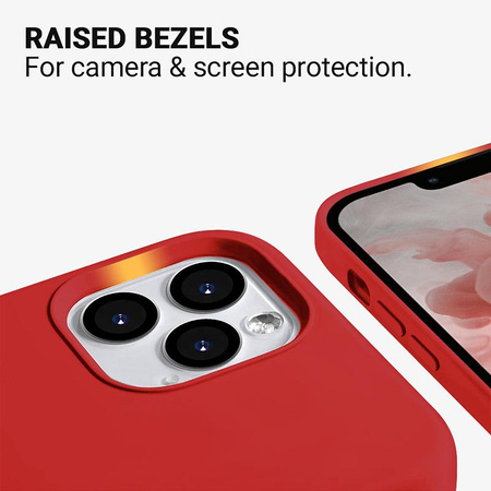 Crong Color Cover - iPhone 13 mini case (red)