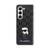 Karl Lagerfeld NFT Saffiano Monogram Ikonik Pin - Etui Samsung Galaxy Z Fold 5 (czarny)