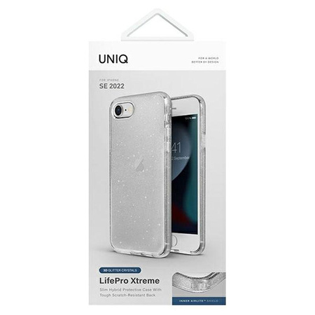 UNIQ LifePro Xtreme - Hülle für iPhone SE (2022/2020) / 8 / 7 (Klar)