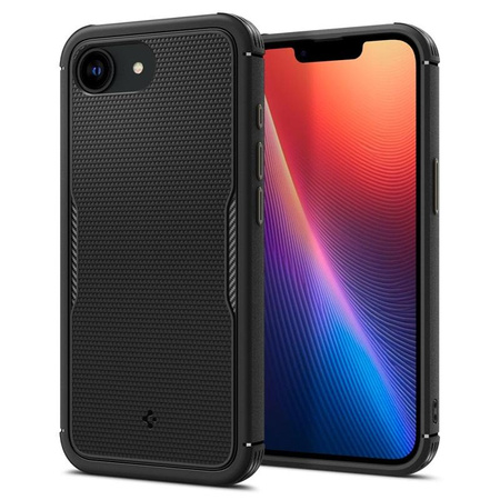 Spigen Core Armor MagSafe - étui pour iPhone 16e (Noir mat)