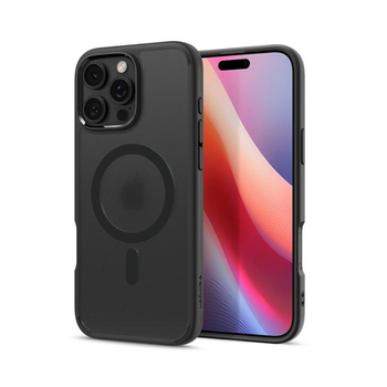 Spigen Ultra Hybrid MagSafe - étui pour iPhone 16 Pro Max (Frost Black)