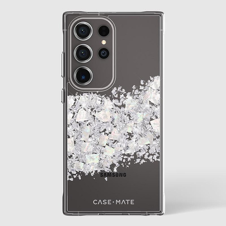 Case-Mate Karat - Samsung Galaxy S24 Ultra case decorated with mother of pearl (A Touch of Pearl)