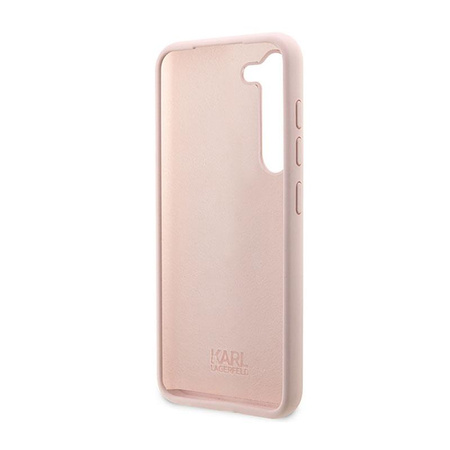Karl Lagerfeld Silicone NFT Ikonik - Hülle für Samsung Galaxy S23 (Pink)