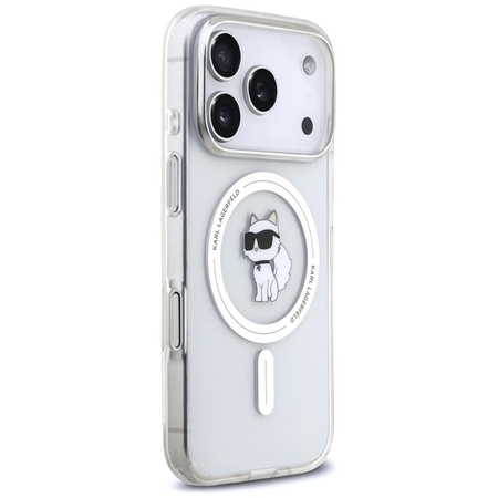 ETUI DO IPHONE 17 PRO MAX do MAGSAFE KARL LAGERFELD ORYGINALNE BEZBARWNE