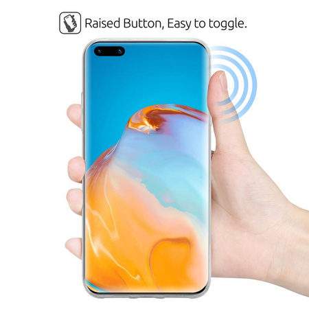 Crong Crystal Slim Cover - Etui Huawei P40 Pro (Transparent)