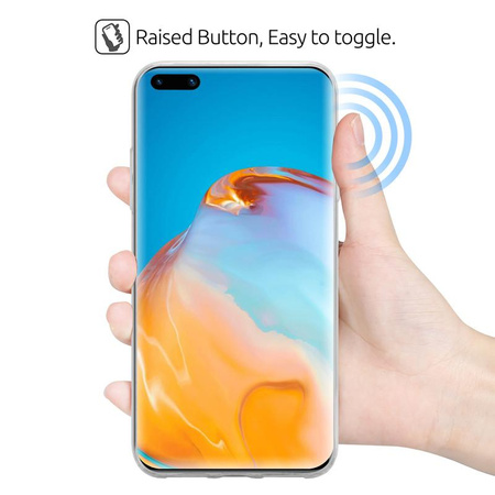 Crong Crystal Slim Hülle - Huawei P40 Gehäuse (Transparent)