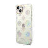 Guess Peony Glitter Case - iPhone 14 Plus (Transparent)