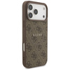 ETUI DO IPHONE 17 PRO MAX do MAGSAFE GUESS BRĄZOWE MAGNETYCZNE ELEGANCKIE