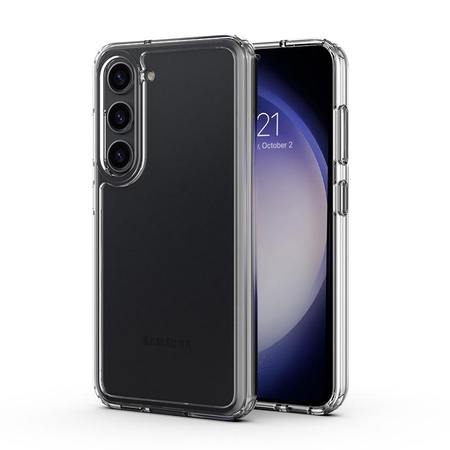 Crong Kristall-Schutzhülle - Samsung Galaxy S23+ Gehäuse (Transparent)