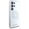 Karl Lagerfeld Rhinestones Karl Head Logo - Samsung Galaxy S25 Ultra Case (Transparent)
