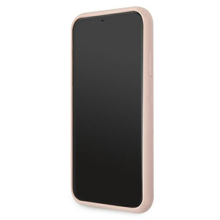 Karl Lagerfeld szilikon Stack Logo - iPhone 11 tok (rózsaszín)