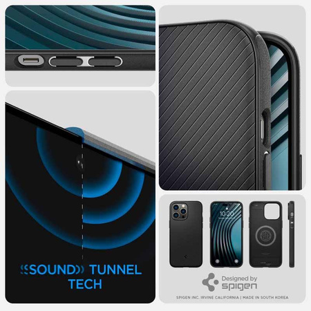 Spigen Mag Armor - Gehäuse für iPhone 14 Pro (Schwarz)