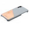 Nordic Elements Original Hel - Coque en bois pour iPhone XR (Gris clair)