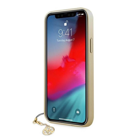 Guess 4G Charms Collection - Etui iPhone 12 Pro Max (szary)