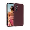 Crong Farbe Abdeckung - Samsung Galaxy S23 FE Fall (kastanienbraun)