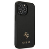 Pouzdro Guess Saffiano 4G Small Metal Logo - iPhone 13 Pro (černé)