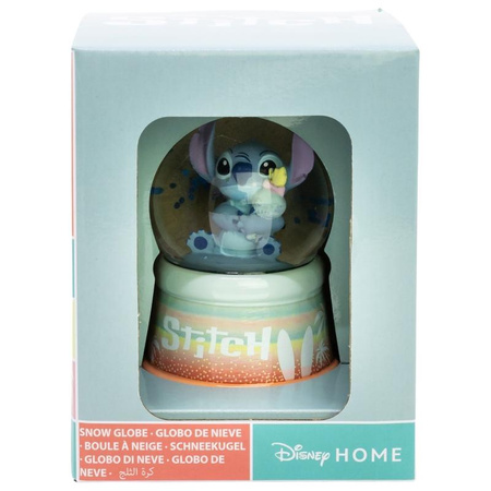 Disney Stitch - Glasschneekugel im Geschenkkarton