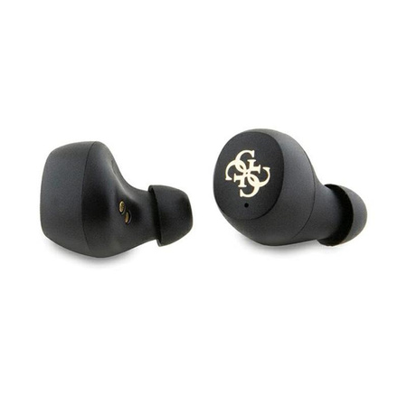 Guess 4G Metal Logo - TWS ENC Bluetooth headphones + charging case (blue)