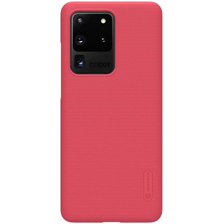 Nillkin Super Frosted Shield - Samsung Galaxy S20 Ultra Case (Bright Red)