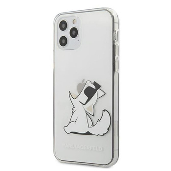 Karl Lagerfeld Choupette Fun Sunglasses - pouzdro pro iPhone 12 Pro Max (průhledné)