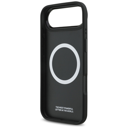 BMW M Tricolor Metal Logo MagSafe - Pouzdro na iPhone Air (šedé)