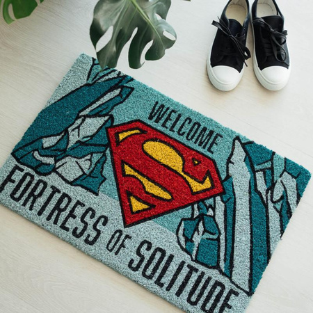WYCIERACZKA POD DRZWI WEWNĘTRZNA SUPERMAN 40x60 KOKOSOWA DO BUTÓW