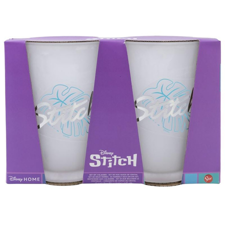 Disney Stitch – Set mit zwei Gläsern in dekorativer Box (490 ml)