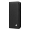Moshi Overture - 3 az 1-ben iPhone 13 Pro Max flip tok (antibakteriális NanoShield™) (Jet Black)