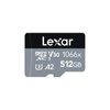 Lexar MicroSDXC - 512 GB Class 10 UHS-I U3 Speicherkarte 120/160 MB/s mit Adapter