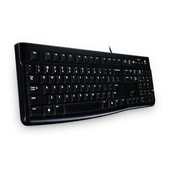 Logitech K120 - Kabelgebundene Tastatur (schwarz)