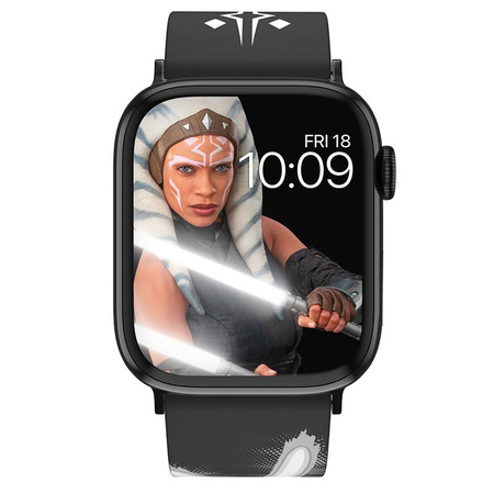 Star Wars - Bracelet pour Apple Watch (The Mandalorian Ahsoka Tano Lightsaber)