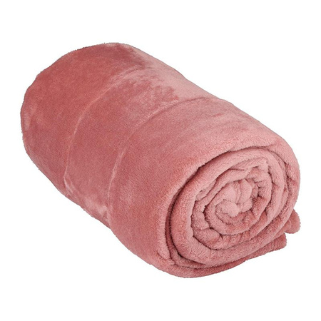 Arti Casa - Couverture en flanelle 200x150cm (rose)