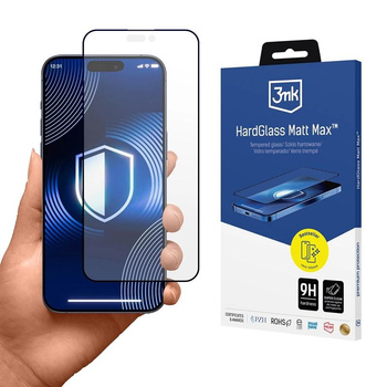 9H 3MK HARDENED GLASS ON SCREEN FOR IPHONE 17 PRO MAX PROTECTIVE HardGlas Matt