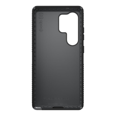 Speck Presidio2 Grip - Samsung Galaxy S25 Ultra tok (fekete/lemezszürke/fehér)