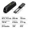 Green Cell - Batterie e-bike 48V 14.5Ah Li-Ion avec chargeur GC PowerMove