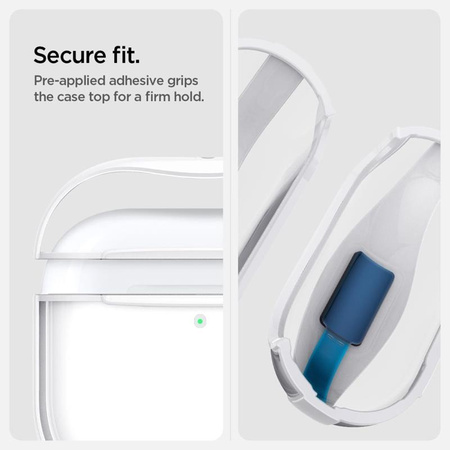 Spigen Ultra Hybrid - Pouzdro pro Apple AirPods 4 (Jet White)