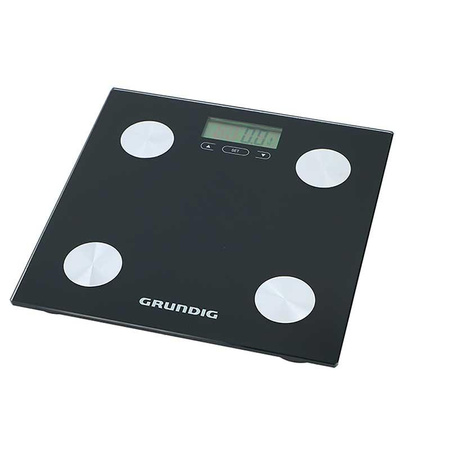 Grundig - elektronische Personenwaage, Gewichtsanalyse, BMI, bis zu 180 kg