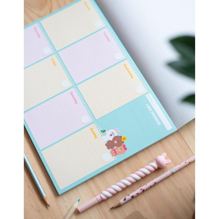 Line Friends - Wochenplaner 54 Seiten A4