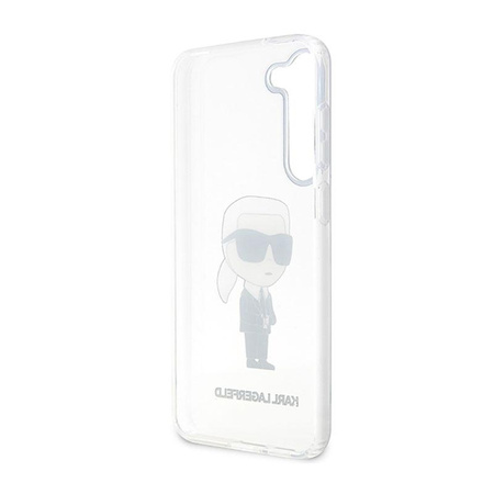 Karl Lagerfeld IML NFT Ikonik - pouzdro pro Samsung Galaxy S23+ (průhledné)