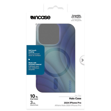 Incase Halo Case MagSafe - pouzdro pro iPhone 16 Pro (Tidal Ocean)