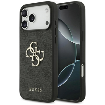 ETUI DO IPHONE 17 PRO MAX GUESS CZARNE ELEGANCKIE MODNE CASE PLECKI