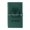 Harry Potter - Slytherin bőr utazófüzet 12x19.6 cm (Zöld)