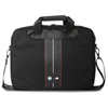 BMW Nylon Red Stripe - Torba na notebooka 16" (czarny)