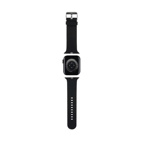 Karl Lagerfeld 3D Rubber Karl Head NFT - řemínek pro Apple Watch 38/40/41 mm (černý)