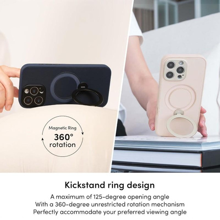 Moshi Kameleon MagSafe - Case for iPhone 16 Pro Max with Stand Function (Midnight Blue)