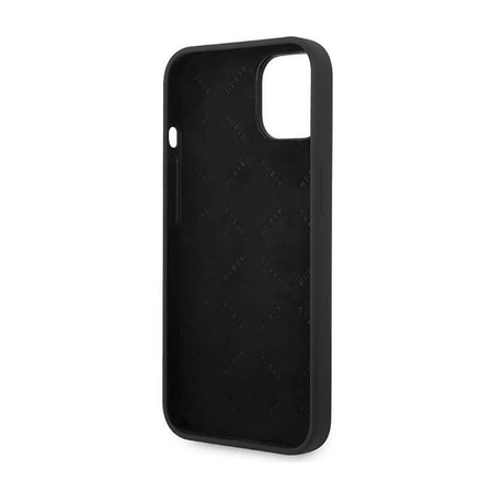 Guess Silicone Vintage - iPhone 14 Case (black)