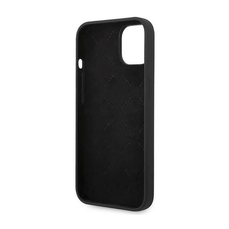 Guess Silicone Vintage - iPhone 14 Plus Case (black)