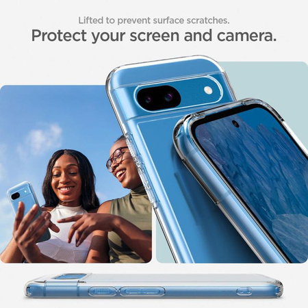 Spigen Ultra Hybrid - tok Google Pixel 8A (átlátszó)